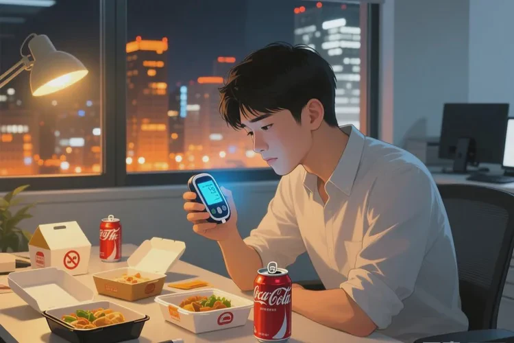 29岁晚餐血糖19.1是怎么回事(图1)