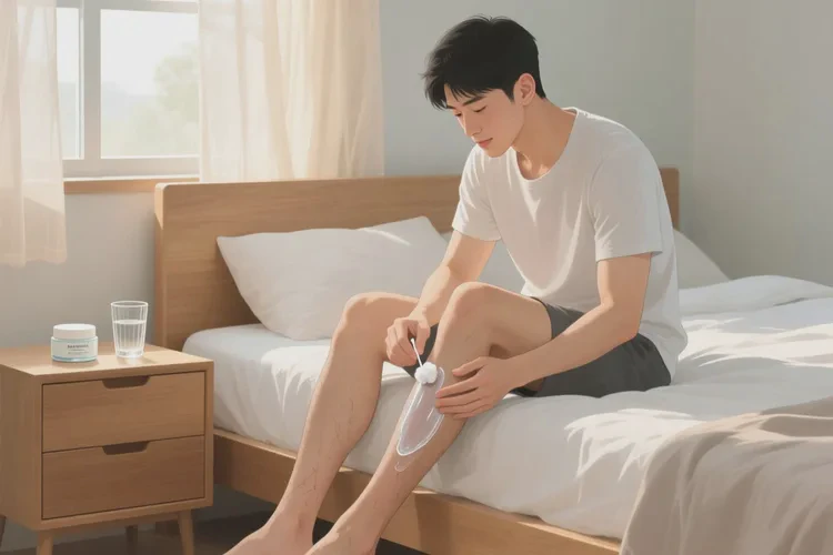 男生小腿偶尔起湿疹能治愈吗(图2)