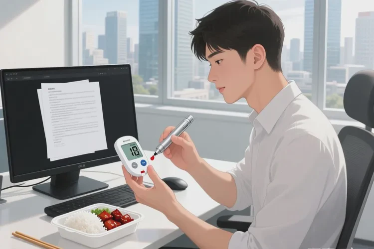 29岁中餐血糖18.7是怎么回事(图1)