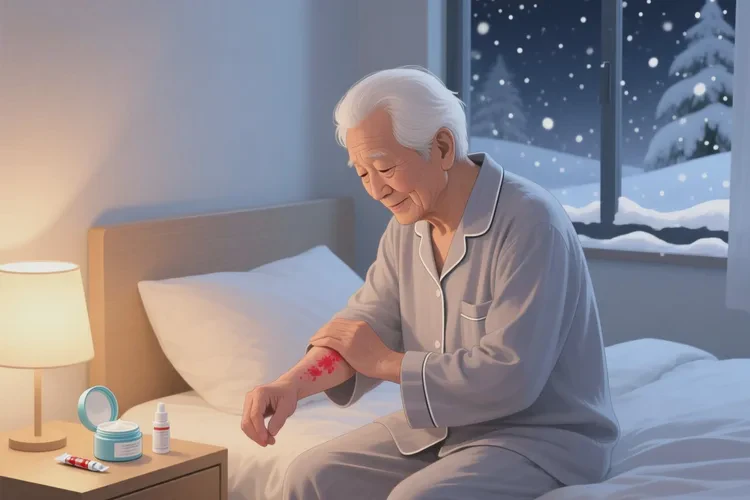 高龄老人四肢经常长湿疹能治愈吗(图1)