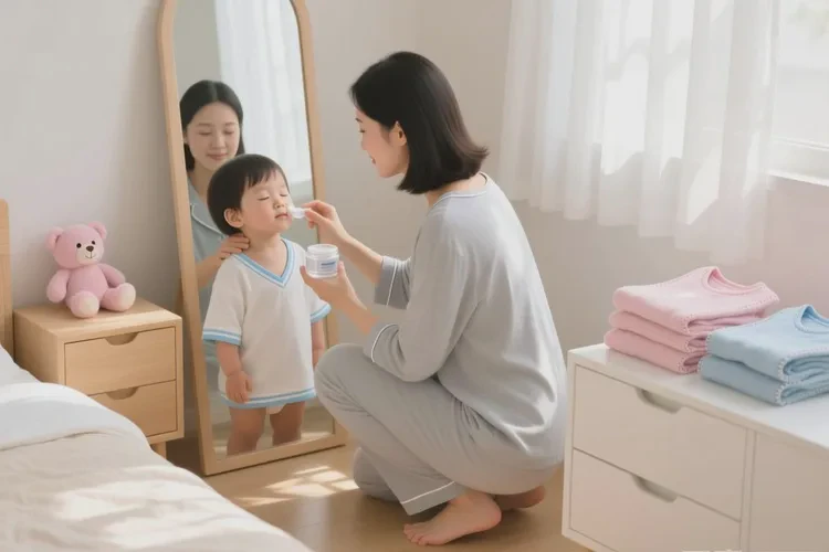 孩子脖子偶尔起湿疹能不能治愈(图2)