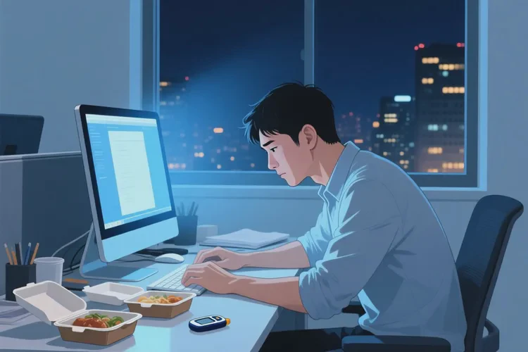 28岁晚上血糖10点6是怎么回事(图2)