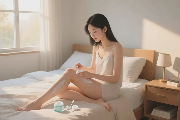 女生大腿上出现湿疹能治愈吗(图1)