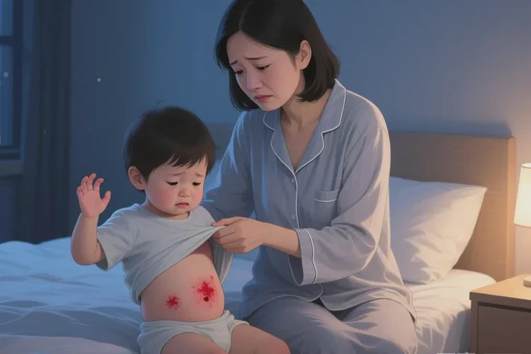 小儿肚子上起湿疹能治愈吗(图1)