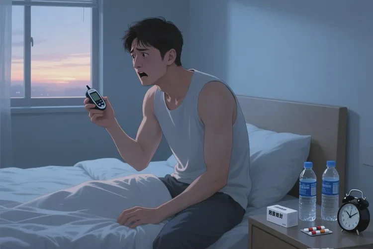 28岁晚上血糖26.4是怎么回事(图1)