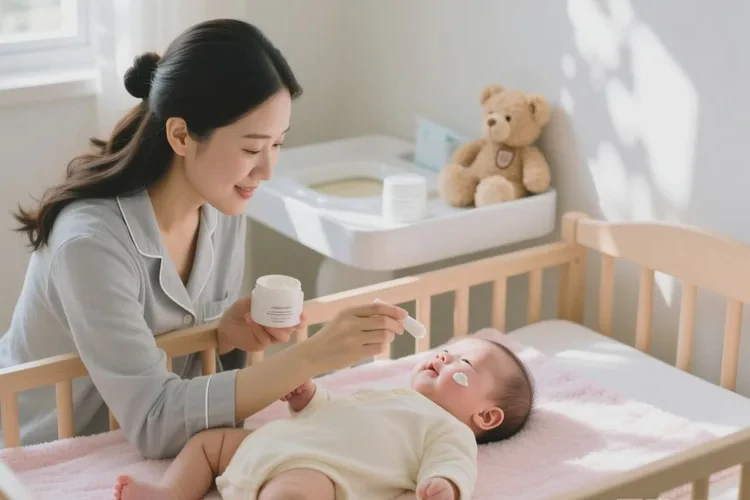 婴儿脸上有湿疹能不能治愈(图1)