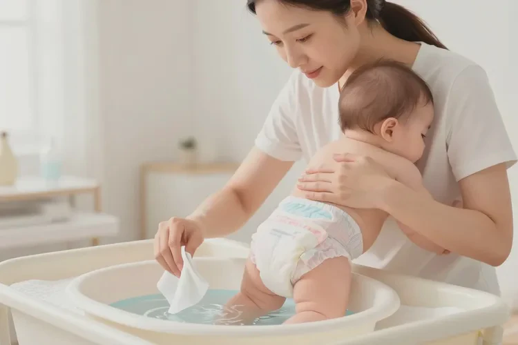 新生儿肛周长湿疹能治愈吗(图1)