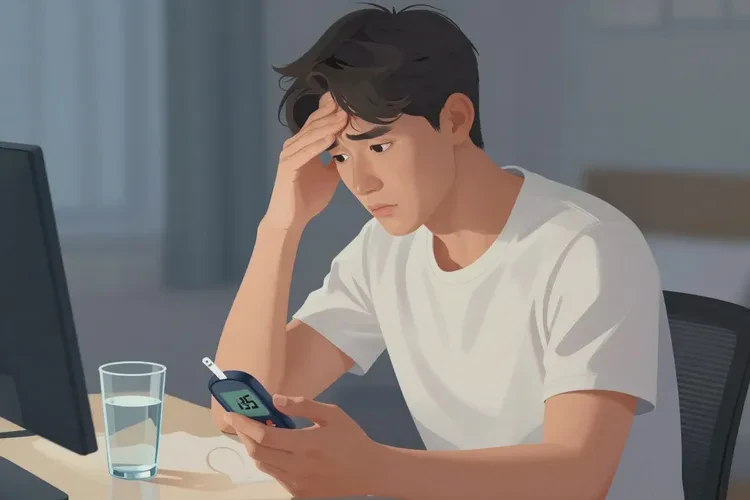 28岁晚上血糖19点7是怎么回事(图1)