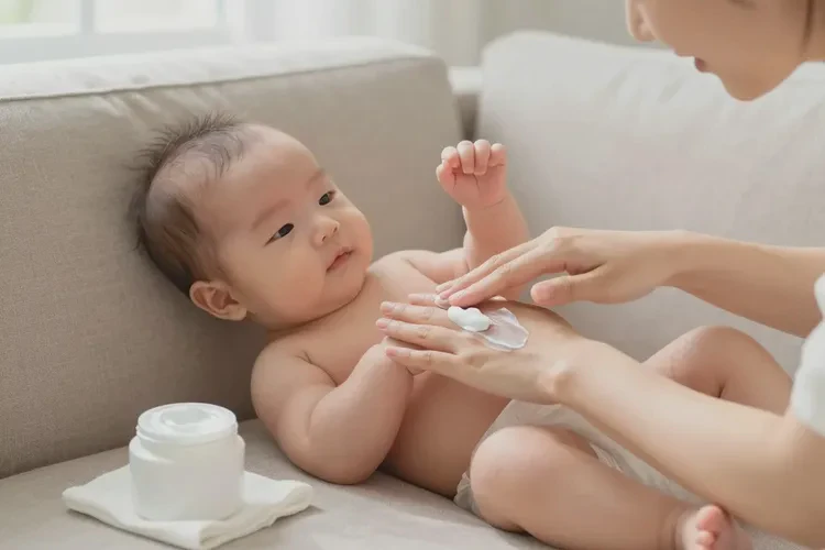 新生儿手上经常长湿疹能治愈吗(图1)