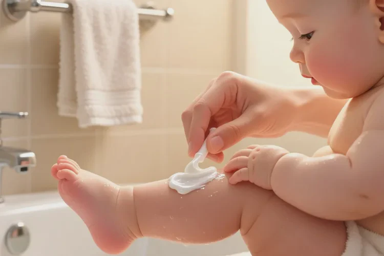 新生儿脸上偶尔长湿疹能治愈吗(图2)