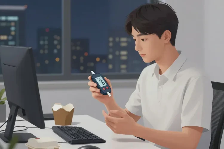 29岁晚餐血糖29.5是怎么回事(图1)