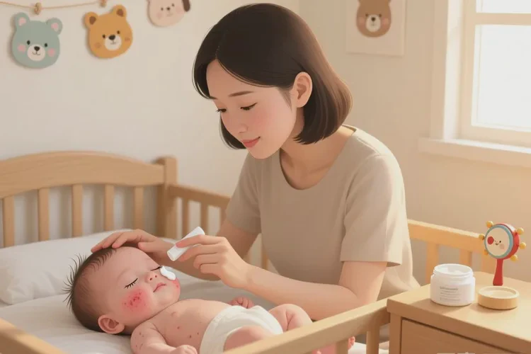 幼儿全身经常起湿疹能治愈吗(图1)