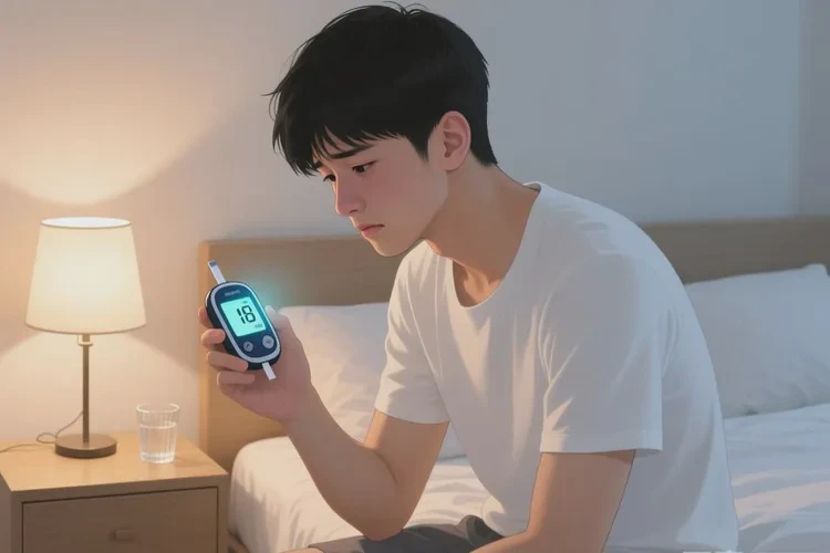 28岁晚上血糖21.3是怎么回事(图1)