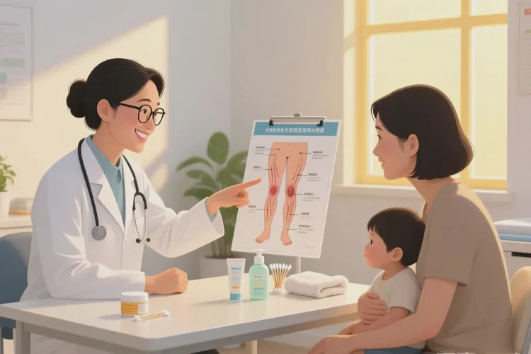 孩子四肢出湿疹能不能治愈(图4)