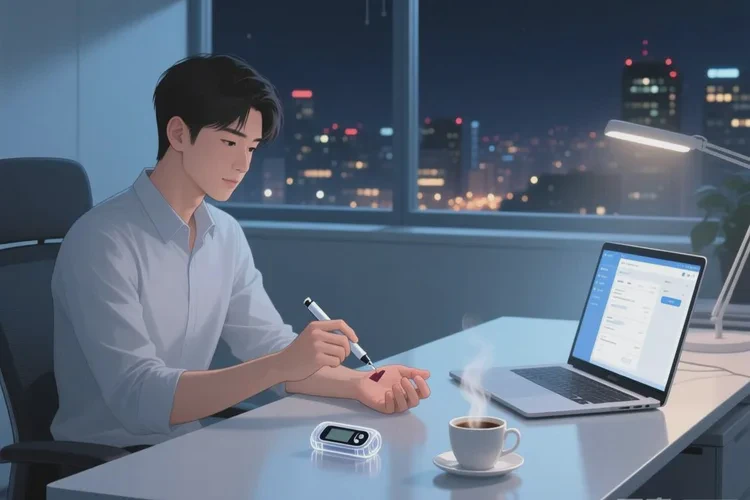 28岁晚上血糖7.0是怎么回事(图1)