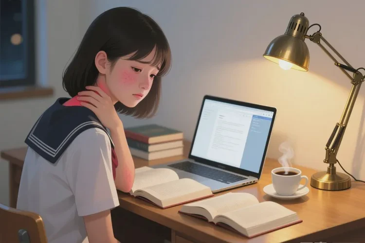 大学生脖子上长湿疹能治愈吗(图1)