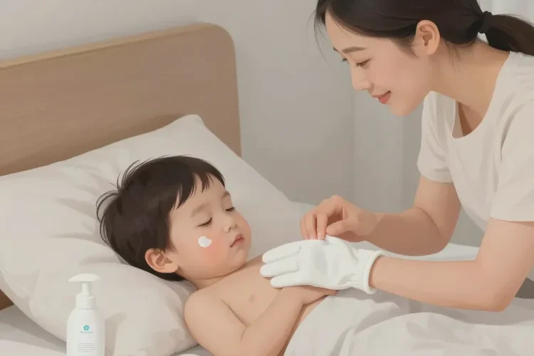 幼儿脖子上偶尔起湿疹能治愈吗(图3)