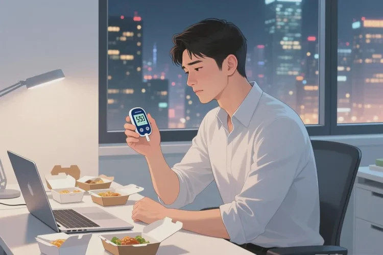 29岁中餐血糖5.7是怎么回事(图1)