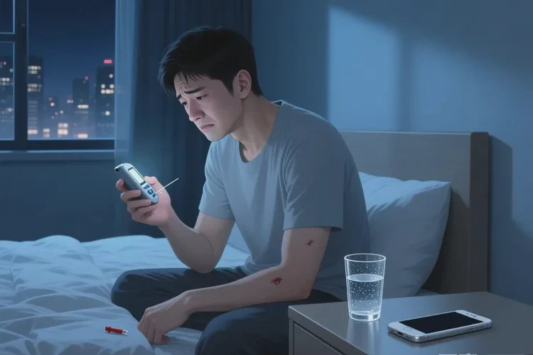 28岁晚上血糖28.8是怎么回事(图1)