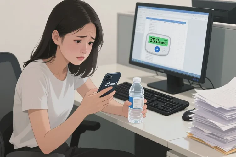 28岁中午血糖30.2是怎么回事(图1)