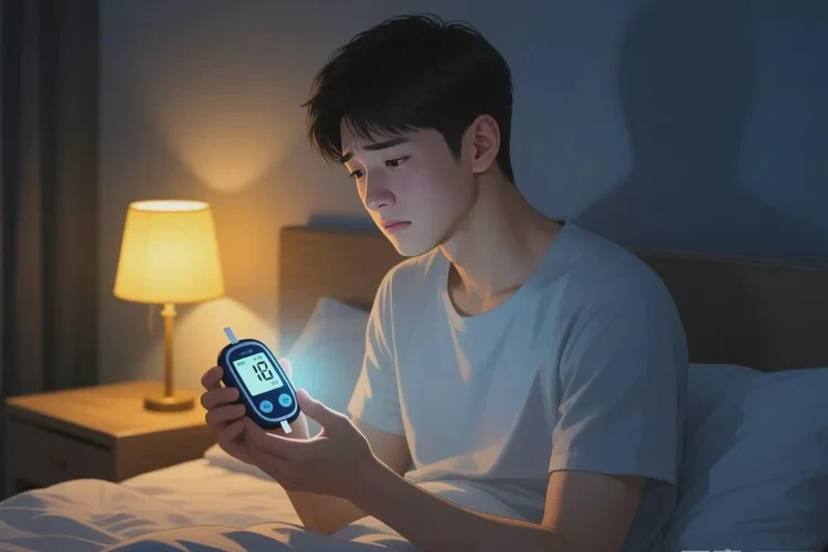 28岁晚上血糖14.3是怎么回事(图1)