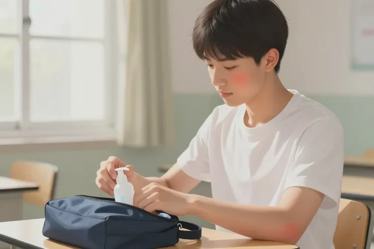 中学生身上容易长湿疹能治愈吗(图1)