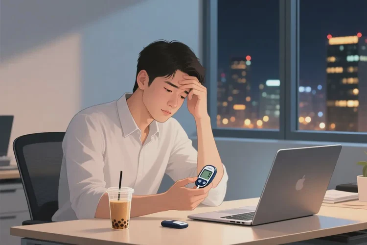 29岁早餐血糖12点8是怎么回事(图1)