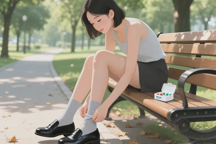 女生脚上偶尔长湿疹能治愈吗(图3)