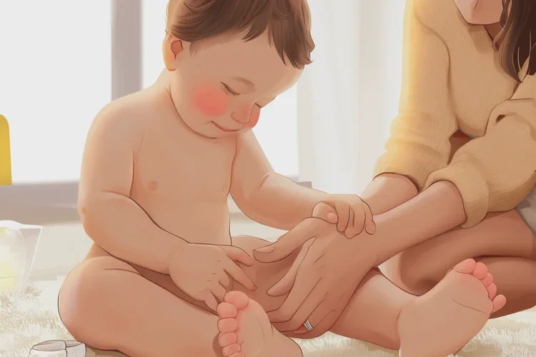 婴儿脚上偶尔起湿疹能不能治愈(图2)