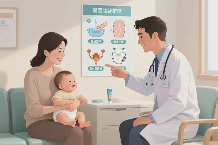 小儿屁股上容易起湿疹能治愈吗(图4)