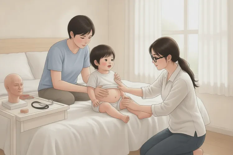 小儿肚子上容易起湿疹能治愈吗(图3)