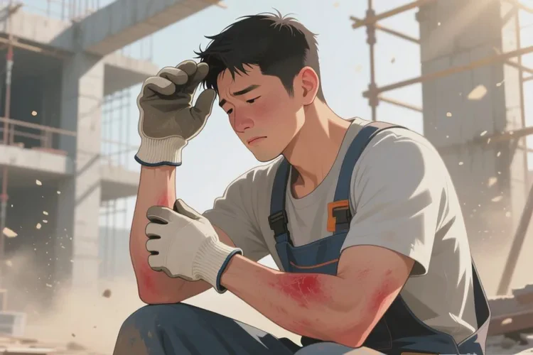 男生手臂经常起湿疹能治愈吗(图2)