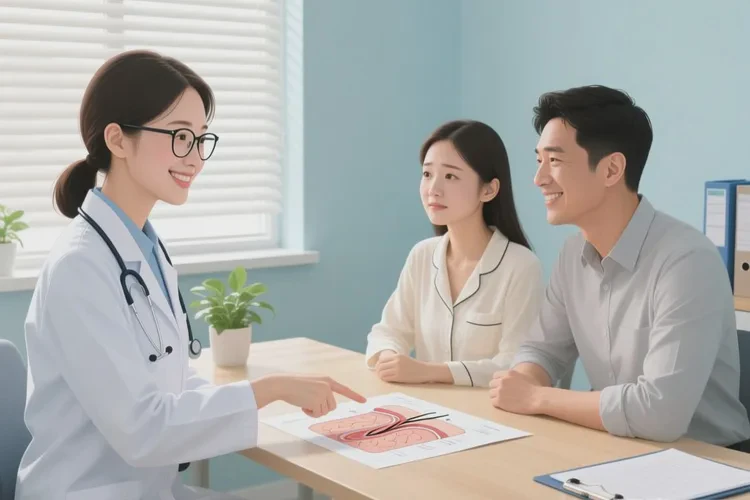 新生儿脖子长湿疹能治愈吗(图4)