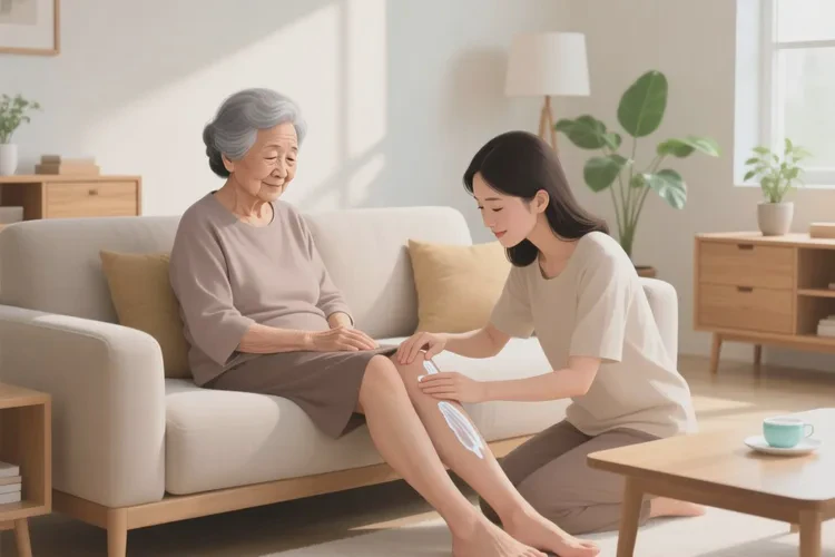 高龄老人大腿经常长湿疹能治愈吗(图1)