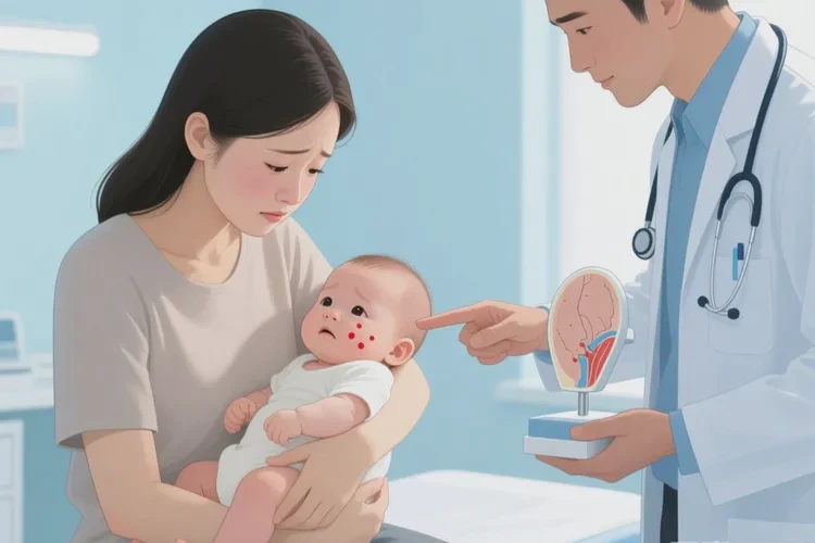 婴儿面部容易长湿疹能不能治愈(图1)