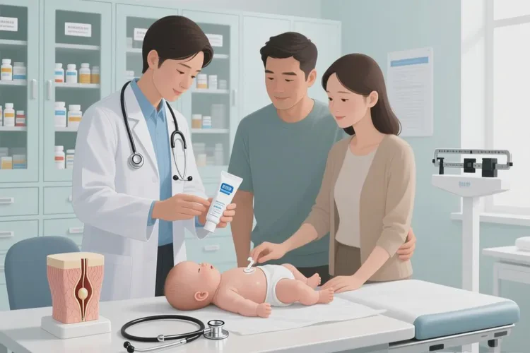 婴幼儿肛周出湿疹能不能治愈(图1)