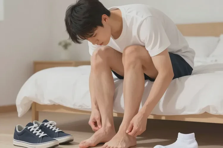 青年人脚上经常长湿疹能治愈吗(图1)