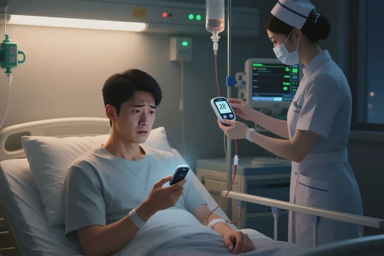 28岁晚上血糖25.0是怎么回事(图1)