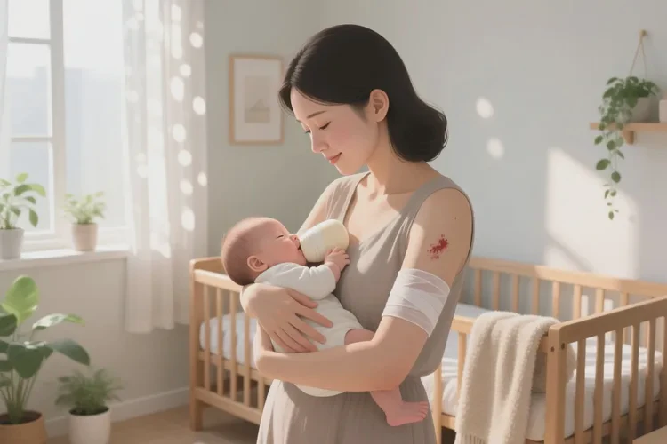 哺乳期妈妈全身出现湿疹能治愈吗(图3)