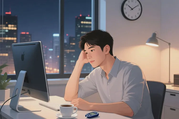 29岁晚餐血糖13.6是怎么回事(图2)