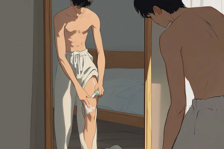 青年人小腿上容易长湿疹能治愈吗(图1)