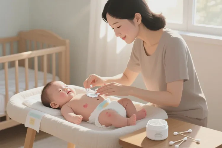 婴幼儿肚子起湿疹能不能治愈(图1)