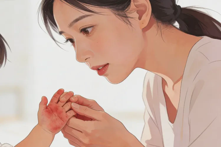 小儿手上经常起湿疹能治愈吗(图1)