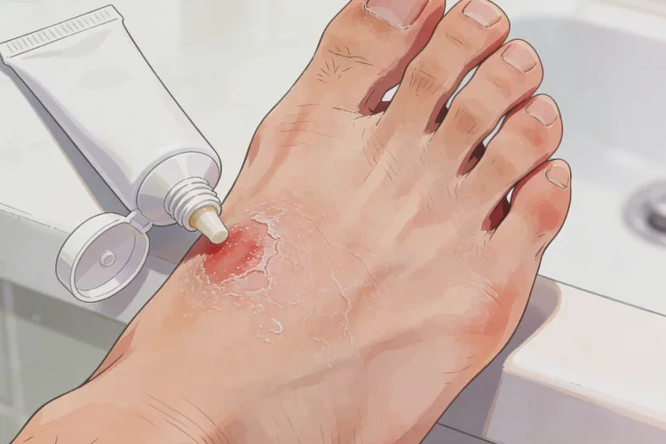 男生脚上容易起湿疹能治愈吗(图2)