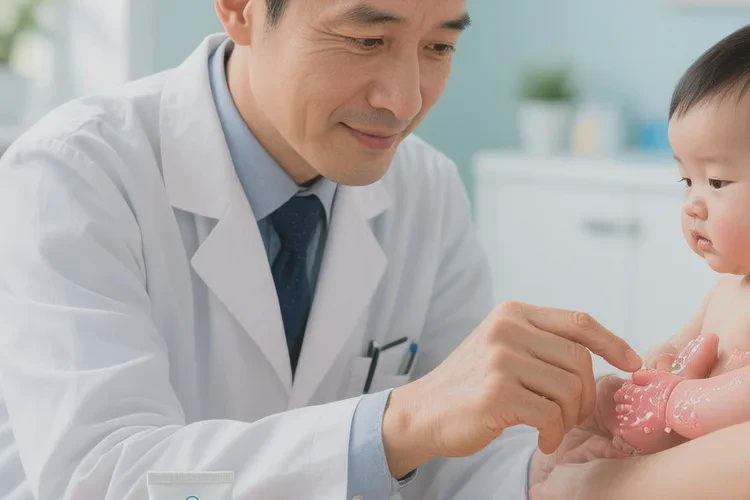 幼儿肚子上经常起湿疹能治愈吗(图3)