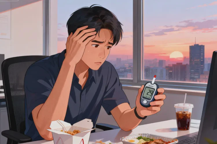 29岁中餐血糖15点4是怎么回事(图1)