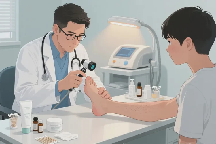 青少年脚上长湿疹能治愈吗(图2)