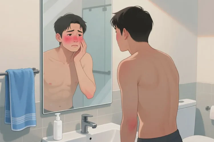 男人面部经常长湿疹能治愈吗(图2)