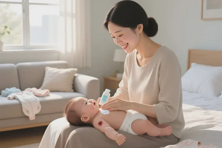 婴儿脖子偶尔起湿疹能不能治愈(图3)