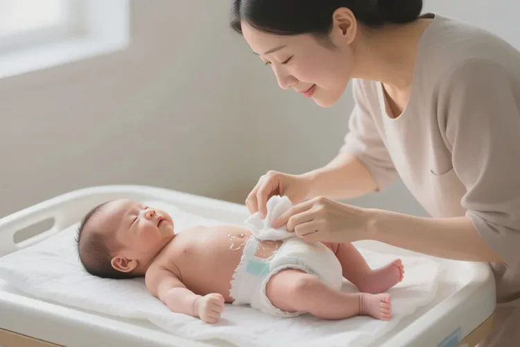 新生儿屁股上出现湿疹能治愈吗(图1)